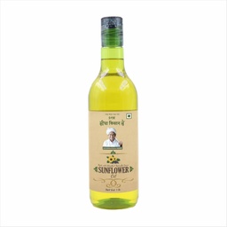 Sidha Kisan Se Organic Sunflower Oil (Surajmukhi Tel) 1ltr